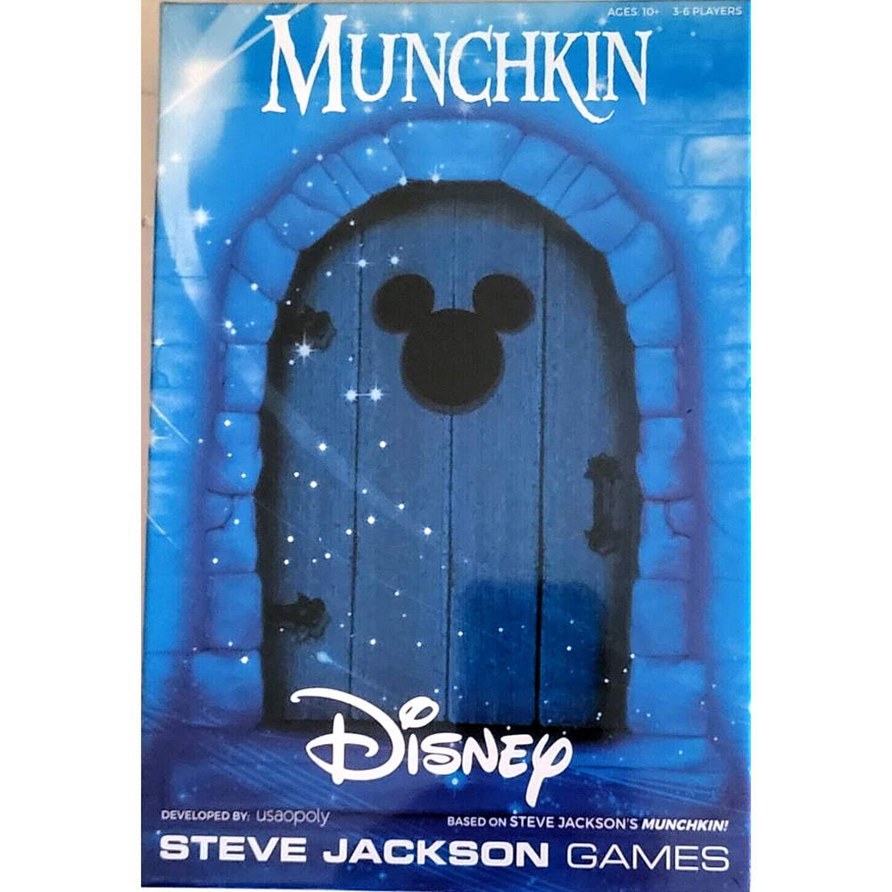 Munchkin Disney Card Game Steve Jackson Games USAopoly NEW Factory Sealed